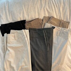 Bundle of 6 - The Limited Flare dress pants, size 0